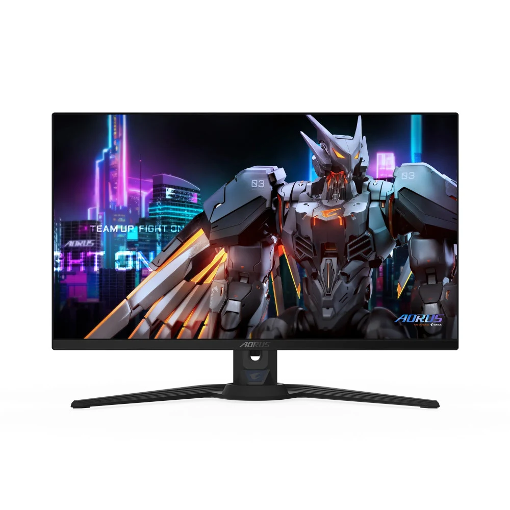 Монитор, Gigabyte, AORUS FO27Q5P EK, 27", 2560x1440, QD-OLED, 500 Гц, 16:9, 300 кд/м2, 1500:1, 0,03 мс, 16.7 млн., 178/178, HDMI 2.1*2, DP1.4*1, MiniDP 2.1*1, USB C*1, USB 3.2*2, USB 3.2*1, Аудиопор
