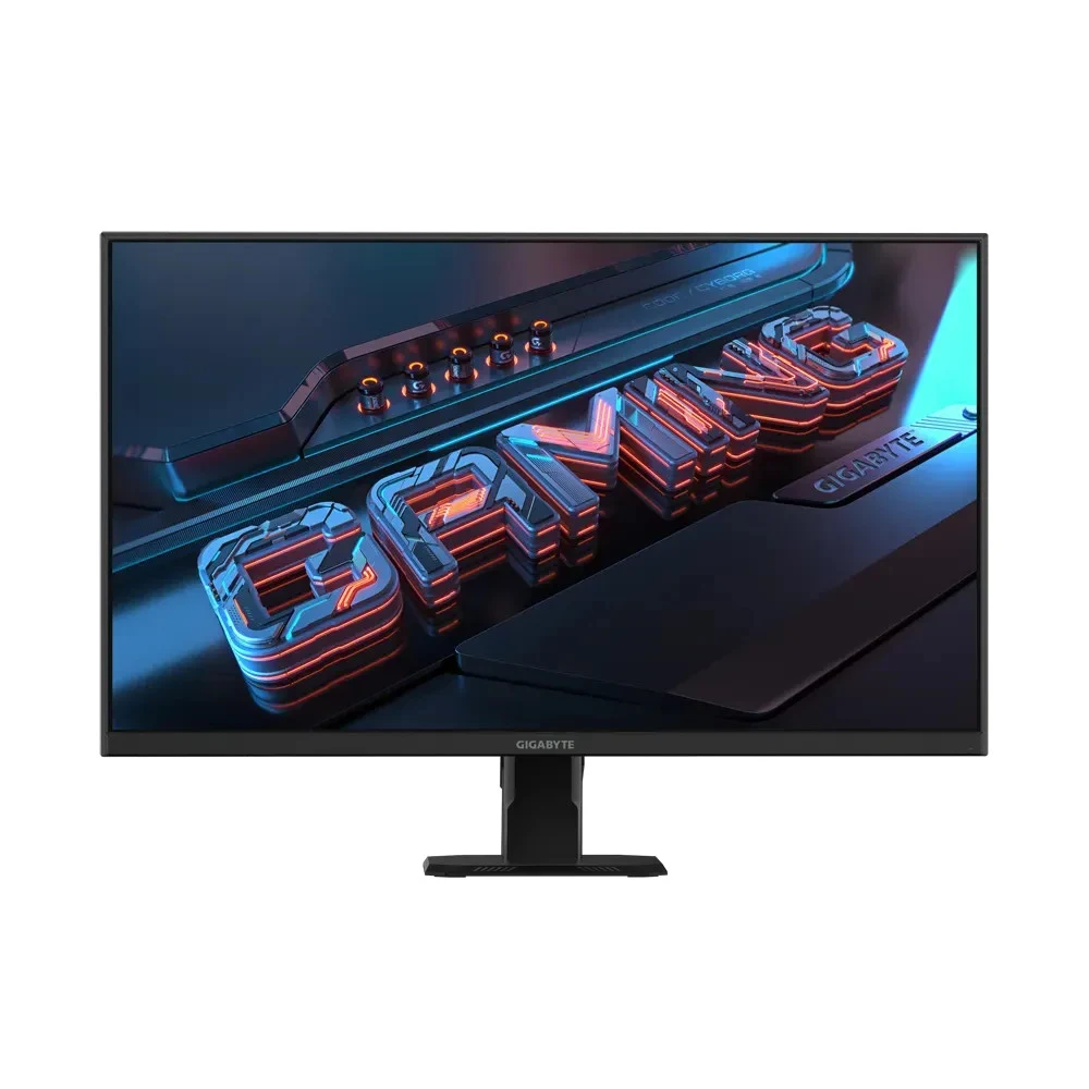 Монитор, Gigabyte, GS27QA EU, 27", 2560x1440, IPS, 180 Гц, 16:9, 300 кд/м2, 1000:1, 1 мс, 16.7 млн., 178/178, HDMI*2, DP*1, Аудиопорт*1, встроенный БП, VESA 100*100 мм, Регулировка наклона, кабель D