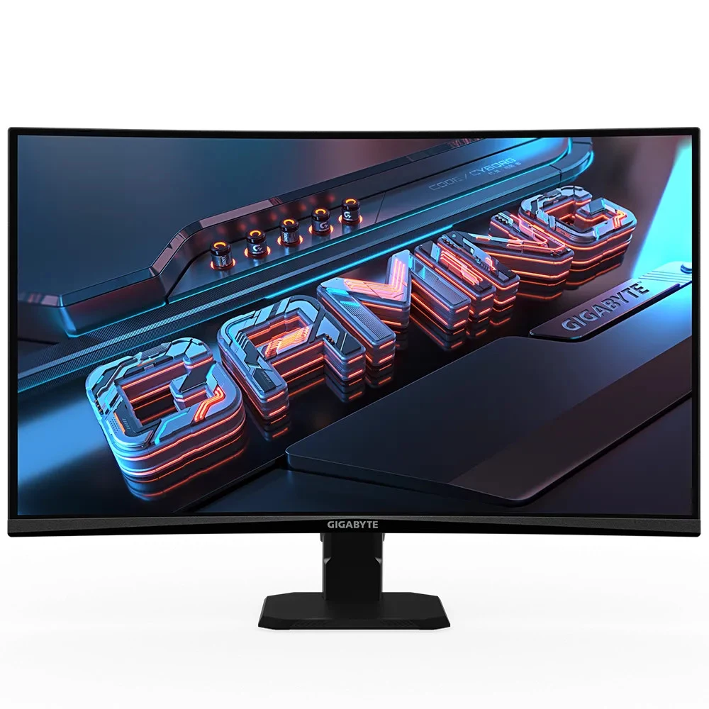 Монитор 27" Gigabyte GS27QC EK, Black, VA, 2560x1440@170Hz, 250кд/м2, 4000:1, H/V:178, 1ms, 2HDMI,DP