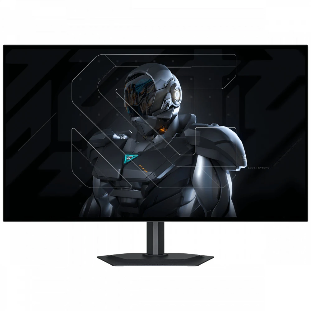 Монитор 27" Gigabyte MO27Q28G EK Black (WOLED, 2560 x 1440, 280Hz, 10bit (1.07B), 0,03ms, 350cd/m, 1.5M:1, 2xHDMI-2.1, DP-1.4, 3xUSB3.2, USB Type-C (18W), Pivot)
