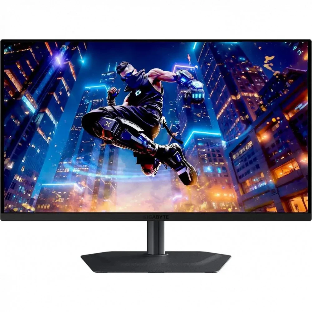 Монитор 27" Gigabyte MO27Q3 EK Black (QD OLED, 2560 x 1440, 360Hz, 0,03ms, 250cd/m->1000(пиковая), 1500:1, 2xHDMI-2.1, DP-1.4, 3xUSB3.2, USB Type-C(18Вт),Pivot