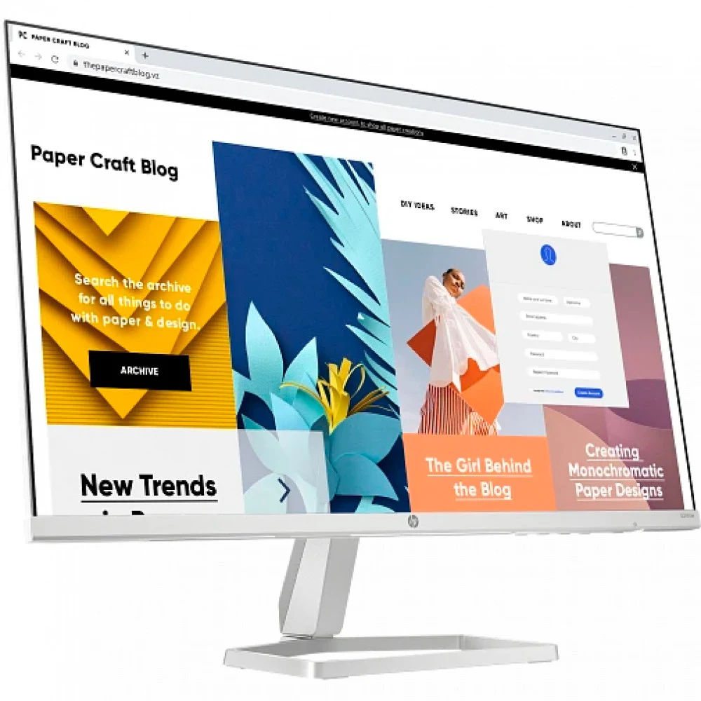 Монитор HP 23.8" Series 5 524sw серебристый/черный IPS LED 16:9 HDMI матовая 300cd 178гр/178гр 1920x1080 100Hz VGA FHD 2.5кг