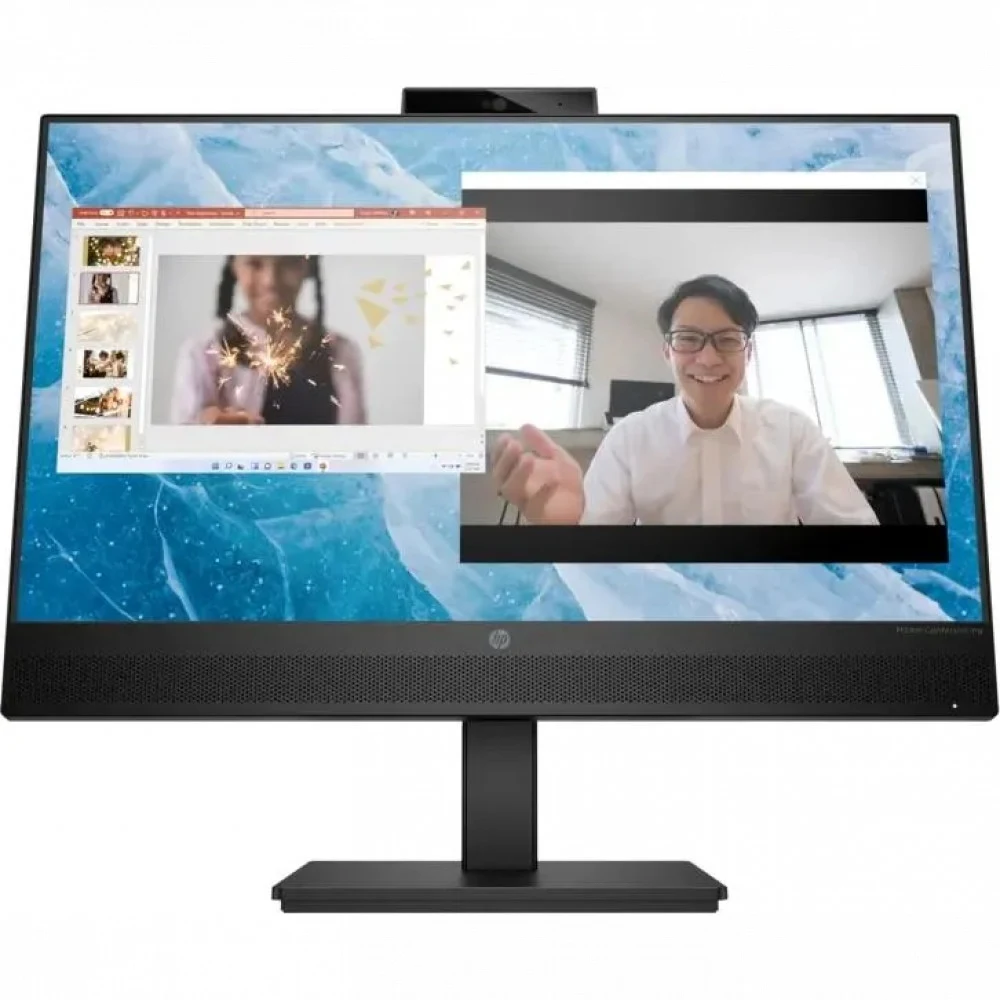 Монитор HP 23.8" M24m серебристый IPS 16:9 HDMI M/M Cam матовая HAS 300cd 178гр/178гр 1920x1080 75Hz VGA DP FHD USB 6.3кг