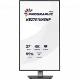 Монитор 27" iiyama ProGraphic HB2701UHSNP-B1, Black, IPS, 3840x2160@60Hz,450кд/м2,3000:1,4ms,HDMI,DP