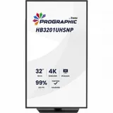 Монитор 31.5" iiyama ProGraphic HB3201UHSNP-B1, Black,IPS,3840x2160@60Hz,450кд/м2,3000:1,4ms,HDMI,DP