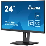 Монитор Iiyama 23.8" ProLite XUB2492QSU-B1 черный IPS LED 0.4ms 16:9 HDMI M/M матовая HAS Piv 300cd 178гр/178гр 2560x1440 100Hz DP Quad HD 2K (1440p) USB 5.9кг