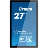 Монитор, iiyama, ProLite PL2738M, TF2738MSC-B2 A, TOUCH, 27", Open Frame, 1920 x 1080, IPS, 16:9, 500 кд/м?, 5 мс, 16.7М, 1000:1, 178/178, DVI*1, HDMI*1, DP*1, Speakers 2 x 3W, landscape, portrait,