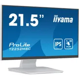 Монитор Iiyama 21.5" ProLite T2252MSC-W2 белый IPS LED 5ms 16:9 HDMI M/M матовая 250cd 178гр/178гр 1920x1080 DP FHD USB Touch 4.5кг