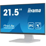 Монитор Iiyama 21.5" ProLite T2252MSC-W2 белый IPS LED 5ms 16:9 HDMI M/M матовая 250cd 178гр/178гр 1920x1080 DP FHD USB Touch 4.5кг