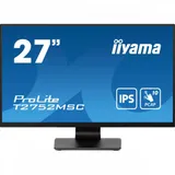 Монитор Iiyama 27" ProLite T2752MSC-B1 черный IPS LED 5ms 16:9 HDMI M/M матовая 1000:1 400cd 178гр/178гр 1920x1080 60Hz DP FHD USB Touch 6.7кг