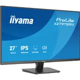 Монитор, iiyama, ProLite X2797QSU-B1, 27", 2560 x 1440, IPS, 75Гц, 16:9, 350 кд/м, 1000:1, 1 мс, 178/178, HDMI*2, DP*1, USB A*2, USB C*2 , VESA 100*100 мм, Черный
