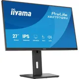 Монитор, iiyama, ProLite XB2797QSU-B1, 27", 2560 x 1440, IPS, 75Гц, 16:9, 350 кд/м, 1000:1, 1 мс, 178/178, HDMI*2, DP*1, USB A*2, USB C*2 , VESA 100*100 мм, Черный
