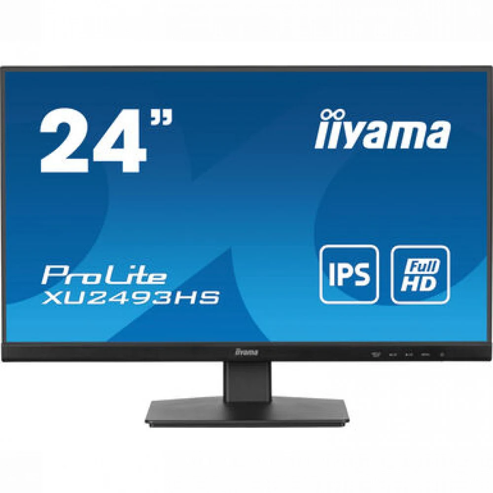 Монитор Iiyama 23.8" ProLite XU2493HS-B6 черный IPS LED 16:9 HDMI M/M матовая 250cd 178гр/178гр 1920x1080 100Hz DP FHD 3.5кг