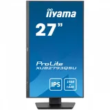 Монитор Iiyama 27" ProLite XUB2793QSU-B7 черный IPS LED 1ms 16:9 HDMI M/M матовая HAS Piv 1300:1 300cd 178гр/178гр 2560x1440 100Hz DP 2K USB 5.6кг