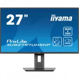 Монитор Iiyama 27" ProLite XUB2797UHSNP-B1 черный IPS LED 4ms 16:9 HDMI M/M матовая HAS Piv 1300:1 350cd 178гр/178гр 3840x2160 60Hz DP 4K USB 6.3кг
