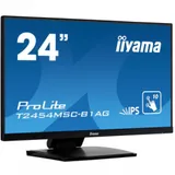 Монитор, iiyama, ProLite PL2454M, T2454MSC-B2AG, 23.8", 1920 x 1080, IPS, 16:9, 75 Гц, 300 кд/м?, 5 мс, 16.7М, 1000:1, 178/178, HDMI*1, DP*1, USB*2, Mini jack, Регулировка наклона, Черный