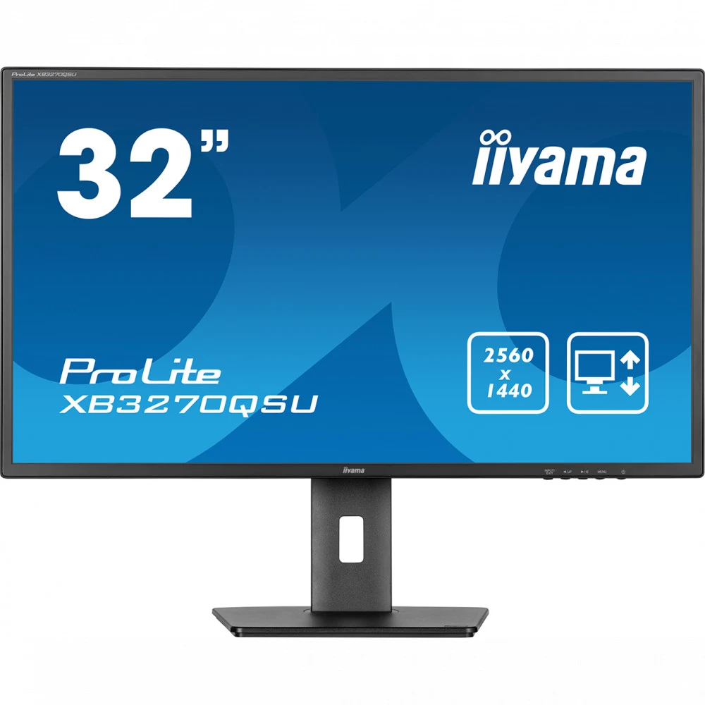 XB3270QSU-B1 Монитор жидкокристаллический 31.5", 80cm, IPS, 2560 x 1440 @100Hz (3.7 megapixel WQHD), 16:9, 250 cd/m, 1200:1, 80M:1, 3ms, HDMI x2 (v.1.4), DisplayPort x1 (v.1.4)
