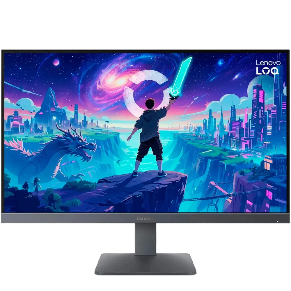 Монитор 27" Lenovo 27Q-10, Lunar Grey, IPS, 2560x1440@180Hz, 300 кд/м2, 1000:1, 2xHDMI, DP