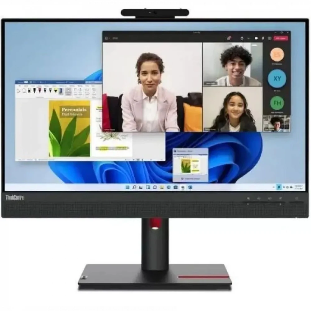 Монитор Lenovo ThinkCentre TIO24Gen5 23.8" IPS/ 1920 x 1080 / 60Hz/ FHD/ DP/ HDMI/ VESA Mount Capability *European-RU power cord p/n 12NAGAR1EU