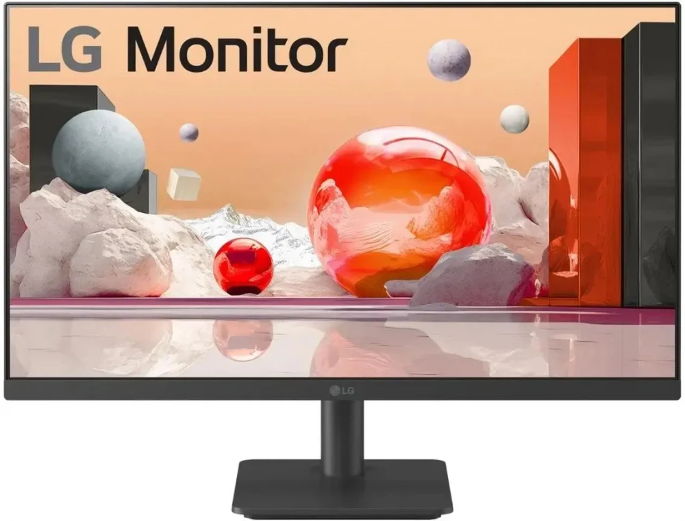 Монитор 25'' LG 25MS500-B/ LG 25MS500-B 24.5" IPS monitor, 1920x1080, 250cd/m2, 16:9, 5мс(GtG), HDMIx2, 100Hz, выход на наушники, 178/178, внешний БП, VESA 75x75мм, Tilt, black