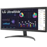 Монитор LCD 26'' 21:9 2560x1080 IPS, 250cd/m2, H178°/V178°, 1000:1, 16.7M, 5ms, 2Y, Черный