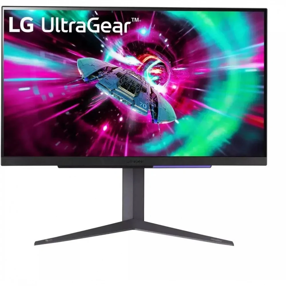 Монитор LG LCD 27GR93U-B/ LG UltraGear 27GR93U-B 27" IPS monitor, 3840x2160, 400cd/m2, 16:9, 1мс (GtG), HDMIx2, DP, Audio out, USB hub, 144Hz, 178/178, внешний БП, FreeSync Premium, HDR 10, DisplayH