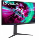 Монитор LG LCD 27GR93U-B/ LG UltraGear 27GR93U-B 27" IPS monitor, 3840x2160, 400cd/m2, 16:9, 1мс (GtG), HDMIx2, DP, Audio out, USB hub, 144Hz, 178/178, внешний БП, FreeSync Premium, HDR 10, DisplayH