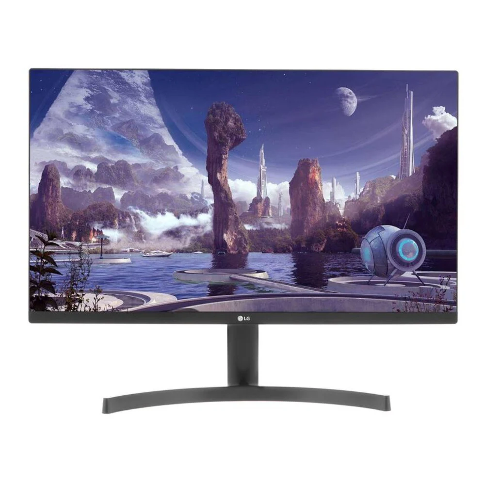 Монитор жидкокристаллический LG 27QN600BARUZLCD271692560х1440(W 27'' 16:9 2560х1440(WQHD) IPS, nonTOUCH, 75 Hz, 350 cd/m2, 5ms, HDMI, DP, Black