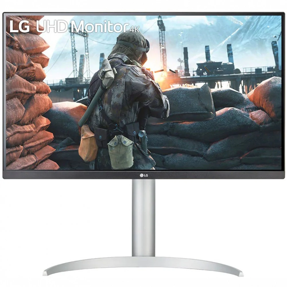 LCD LG 27" 27UP650-W {IPS 3840x2160 60Hz 5ms 178/178 400cd 1200:1 10bit(8bit+FRC) HDR10 DisplayHDR400 2xHDMI2.0 DisplayPort1.4 FreeSync AudioOut 2x5W Pivot VESA}