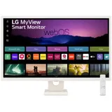 Монитор LG LCD 32SR50F-W/ LG MyView 32SR50F-W 31.5'' FHD Smart Monitor, IPS, 250cd/m2, 16:9, 5мс (GtG), 1200:1, 60Hz, 178/178, speakers 5Wx2, внешний БП, 2xHDMI, USB, VESA 100x100 mm, webOS