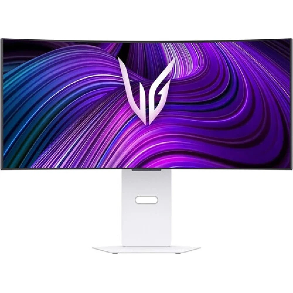 Монитор LG 34" UltraGear 34GX90SA-W черный OLED LED 21:9 HDMI M/M матовая HAS Piv 275cd 178гр/178гр 3440x1440 240Hz G-Sync FreeSync Premium DP WQ USB 10.4кг