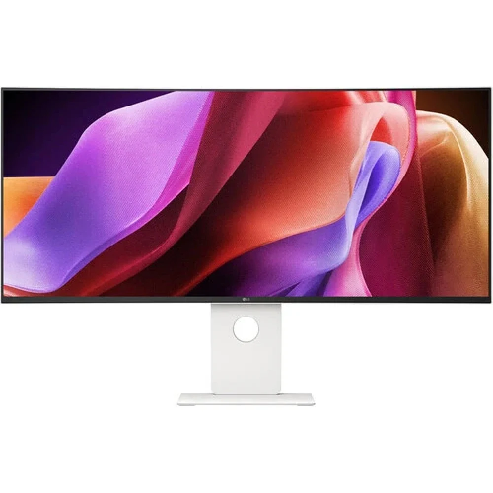 Монитор LG 39.7" UltraFine 40U990A-W белый IPS LED 5ms 21:9 HDMI M/M матовая HAS Piv 2000:1 450cd 178гр/178гр 5120x2160 120Hz FreeSync Premium DP 4K USB 14.1кг