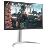 Монитор LG 27" UltraFine 27UP650K-W белый IPS LED 5ms 16:9 HDMI матовая HAS Piv 1200:1 400cd 178гр/178гр 3840x2160 60Hz DP 4K 5.9кг