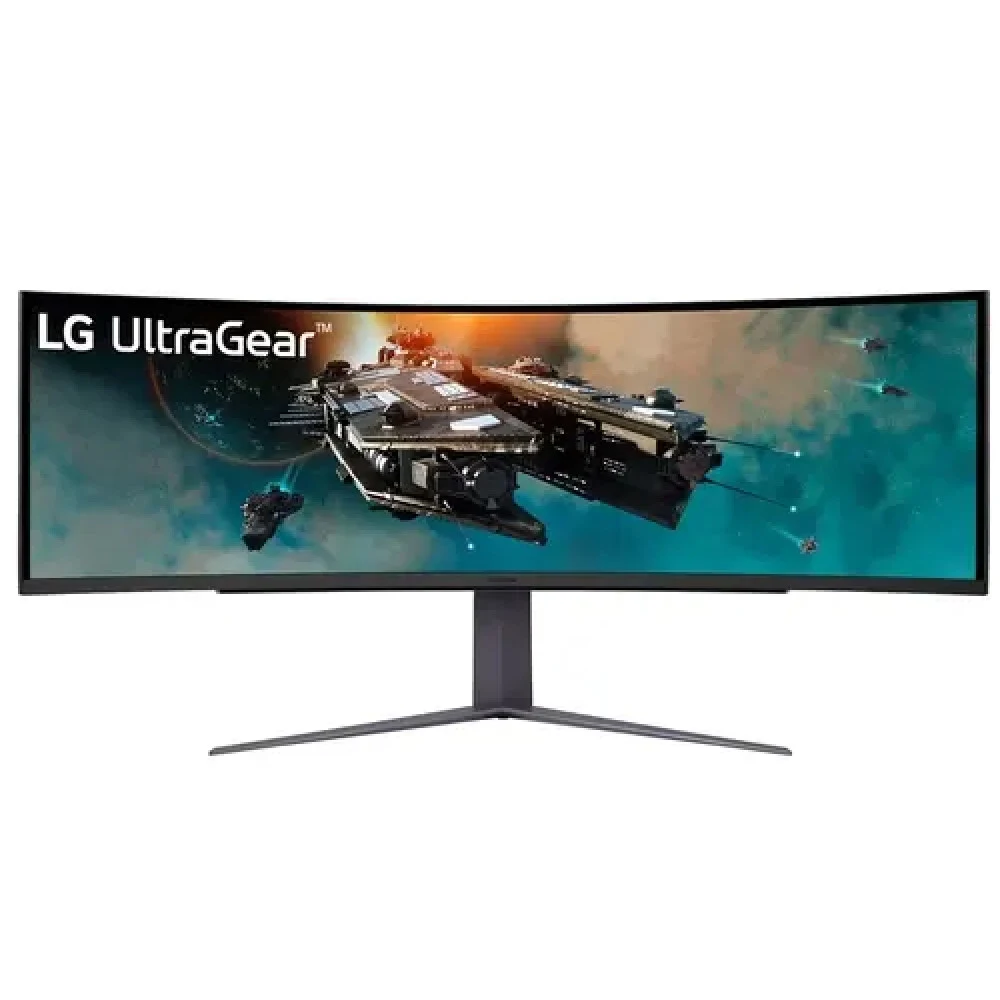 Монитор LG 49" UltraGear 49GR85DC-B черный VA LED 32:9 HDMI M/M матовая HAS 400cd 178гр/178гр 5120x1440 240Hz DP 2K USB 14.75кг