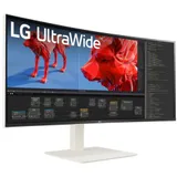 Монитор LG 38" UltraWide 38WR85QC-W белый IPS LED 21:9 HDMI матовая 1000:1 400cd 178гр/178гр 3840x1600 DP USB 8.32кг