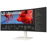 Монитор LG 38" UltraWide 38WR85QC-W белый IPS LED 21:9 HDMI матовая 1000:1 400cd 178гр/178гр 3840x1600 DP USB 8.32кг
