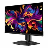 Монитор MSI MAG 271QP QD-OLED X28 26,5" 16:9 WQHD(2560x1440) QD-OLED Flat,True Black 400, 0.03ms(GTG), 1,5M:1, HDR Brightness 1000nits, 2xHDMI, DP, Type-C, Tilt,Swivel,Height,Pivot,VESA,280Hz,Black,