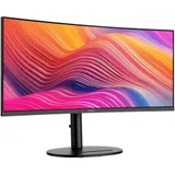 MSI Modern MD342CQP 34" 21:9 UWQHD(3440x1440) VA Curve 1500R,1ms(MPRT),3000:1,100M:1,300nit,178/178,2*HDMI,1*DP,2xUSB Type-A,USB Type-B,USB Type-C,Speaker,Tilt,Swivel,Height,120Hz,Black,1y war-ty