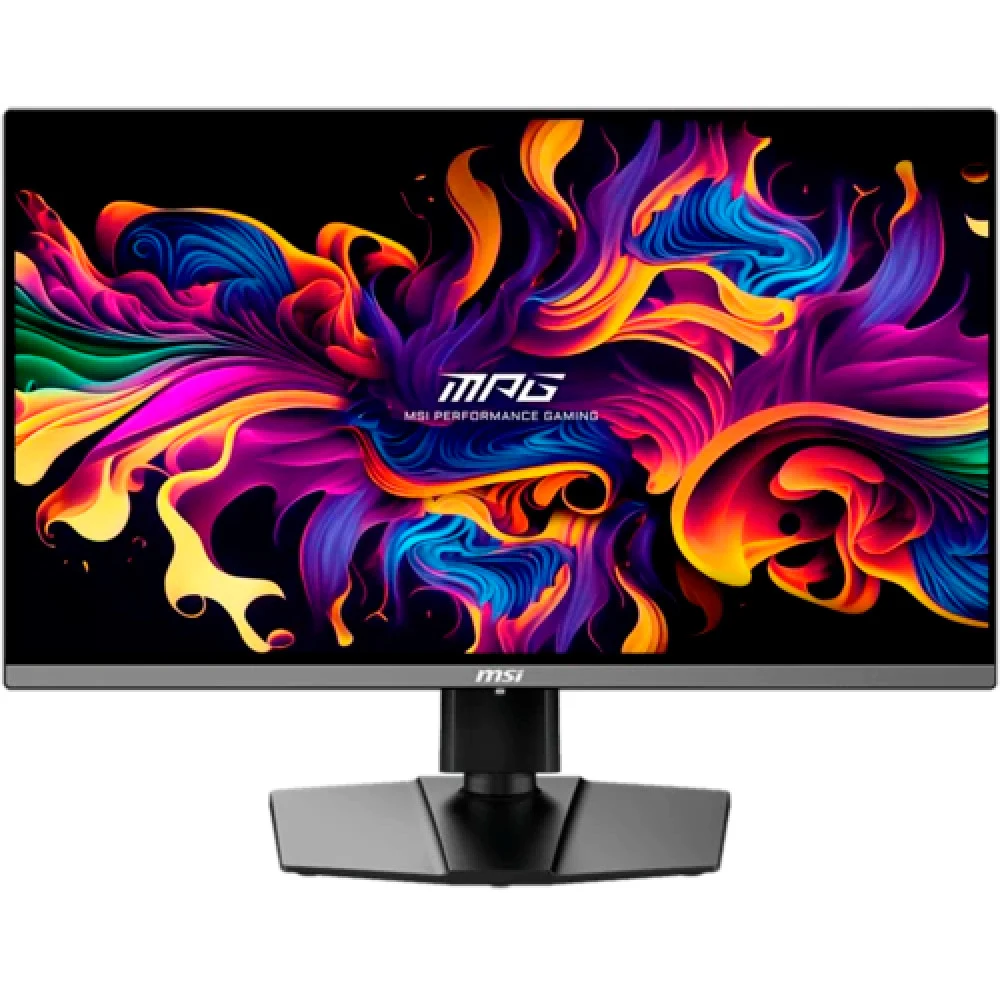 Монитор 26.5" MSI MPG 272URX QD-OLED QD-OLED, 3840x2160, 240Hz, 0,03ms, 250сd/m, 1500000:1, HDR10 | 2xHDMI(2.1), DP(2.1a), Type-C(PD-98W), 2xUSB3.2 | HAS, Swivel, InPSU, Vesa 100, Black