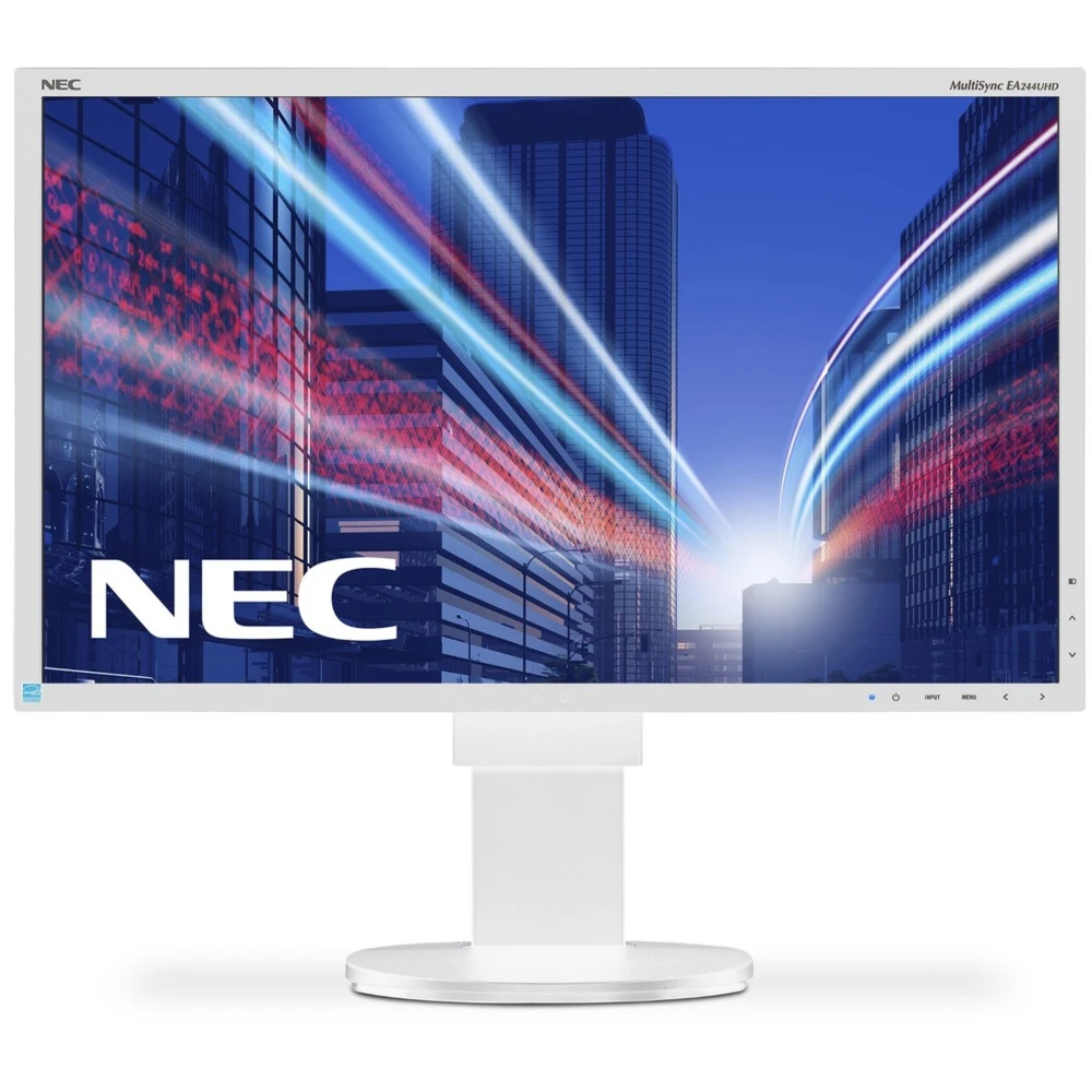 60003684 NEC Монитор MultiSync EA244UHD white (вскрытая коробка)