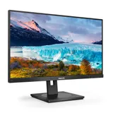 23,8" Philips 242S1AE 1920x1080 75Гц IPS LED 16:9 4ms D-Sub DVI HDMI DP 50M:1 1000:1 178/178 250cd HAS Pivot Tilt Swivel Speakers Black