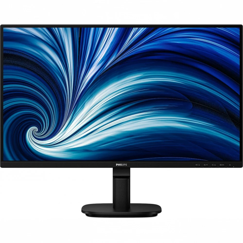 Монитор 23.8" PHILIPS 24B2N2200 IPS, 1920x1080, 120Hz, 4ms, 300сd/m, 1500:1 | VGA , HDMI(1.4), DP(1.2) | InPSU, Speakers, Vesa 100, Black