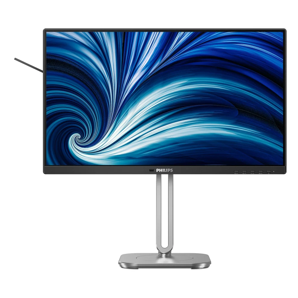 Монитор Philips 24E1N5300HE 23.8'', 1920x1080, IPS, 120hz, 50M:1, 300cd, 4ms, VGA, HDMI 1.4, DP 1.2, 4xUSB 3.2, Type-C 15W, Speakers, H. adj 150mm, pivot, VESA, 3Y, Black/ Philips 24B2N4200 23.8'',