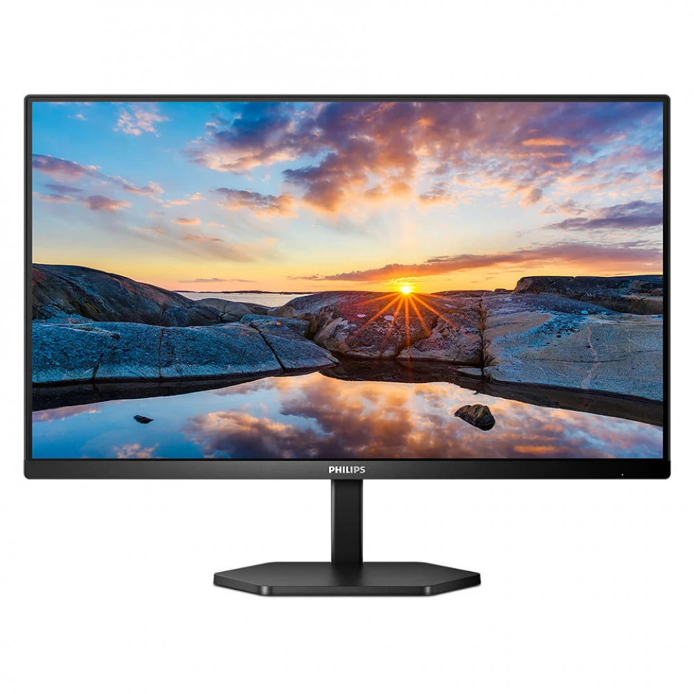 Монитор 23,8" PHILIPS 24E1N3300A/00/01 IPS FHD 75Hz 1мс 300кдм 1000:1 1xHDMI 1xUSB-C 4xUSB 2x3W Черн