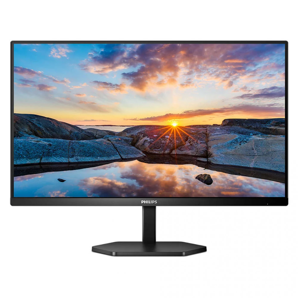 23,8" Philips 24E1N3300A 1920x1080 75Гц IPS W-LED 16:9 4(1)ms(GtG) HDMI USB-C 3.2 4*USB 3.3 Mega Infinity DCR 1000:1 178/178 300cd Tilt Speakers Black
