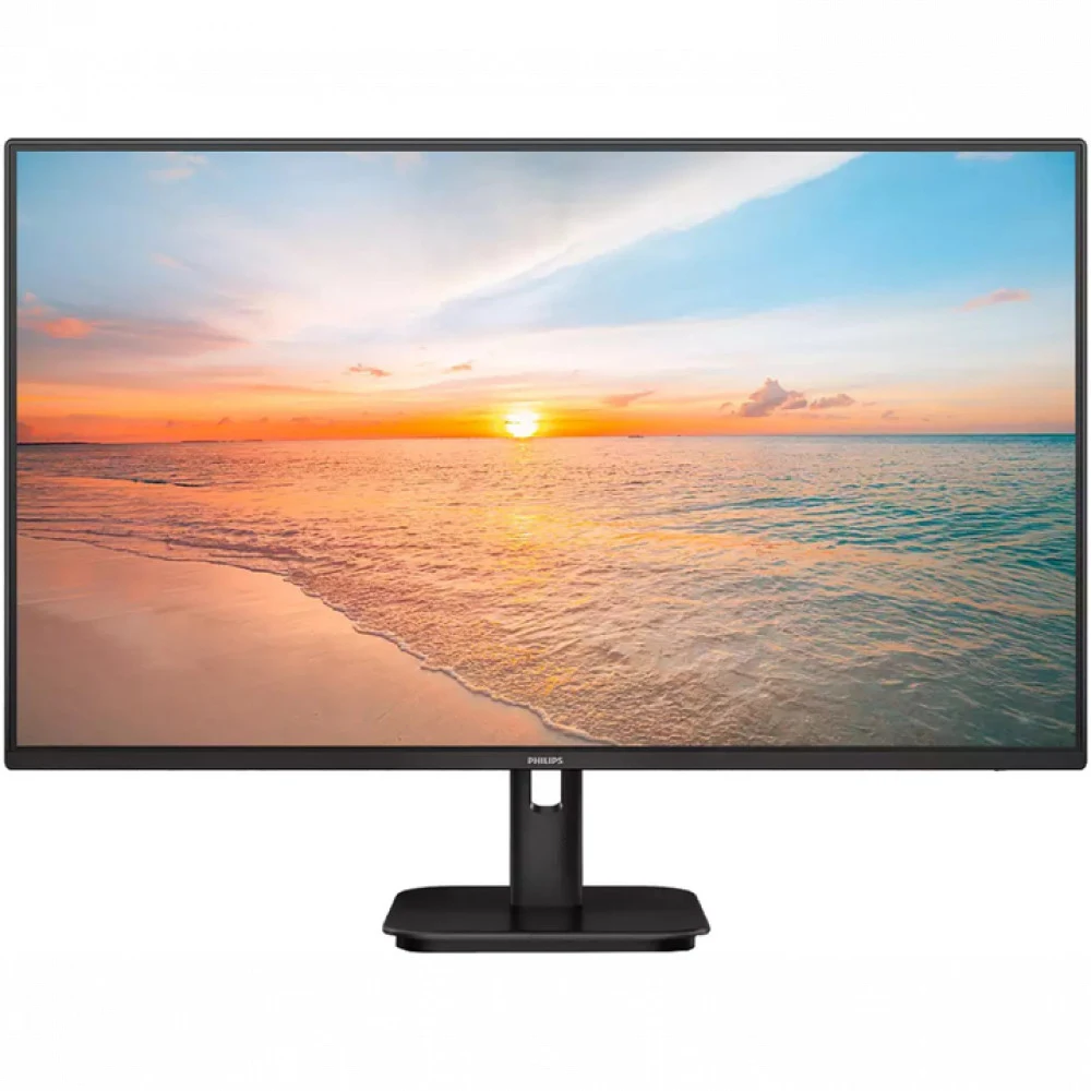 Монитор 27" Philips 27E1N1100A 1920x1080, WLED, 16:9, IPS, 300cd, 1300:1, MID, 4ms, 178/178, VGA, HDMI, 120Hz, Speakers, Tilt, Internal, VESA, Black, 3y