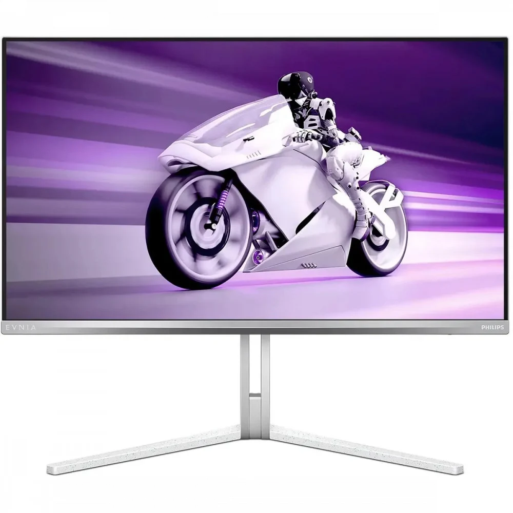 Монитор Philips 26.5" Evnia Gaming 27M2N8500 белый QD OLED LED 16:9 HDMI M/M матовая HAS Piv 1500000:1 250cd 178гр/178гр 2560x1440 360Hz G-Sync FreeSync DP 2K USB 7.35кг