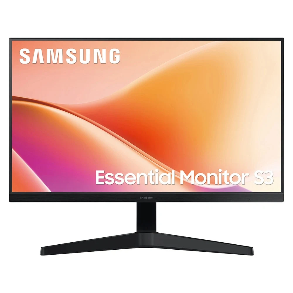 Монитор Samsung 24" Essential S3 S24F330EAIXCI черный VA LED 5ms 16:9 HDMI матовая 3000:1 250cd 178гр/178гр 1920x1080 100Hz VGA 4K 2.8кг