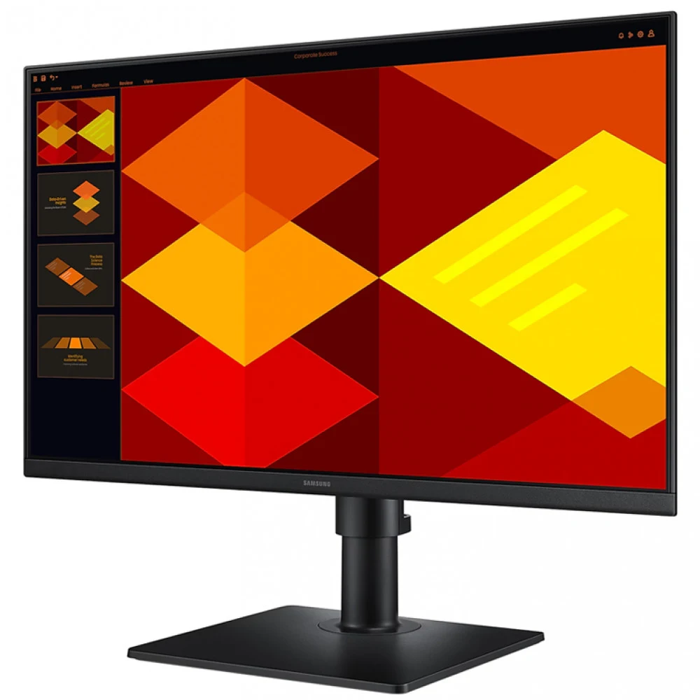 Монитор, Samsung, LS24D400GAIXCI, Essential S4 FHD, 24", 1920x1080, IPS, 100 Гц, 16:9, 250 кд/м2, 1000:1, 5 мс, 178/178, 16.7 млн., DP*1, HDMI*2, DP*1, Аудиопорт*1, VESA 100*100 мм, Регулировка высо