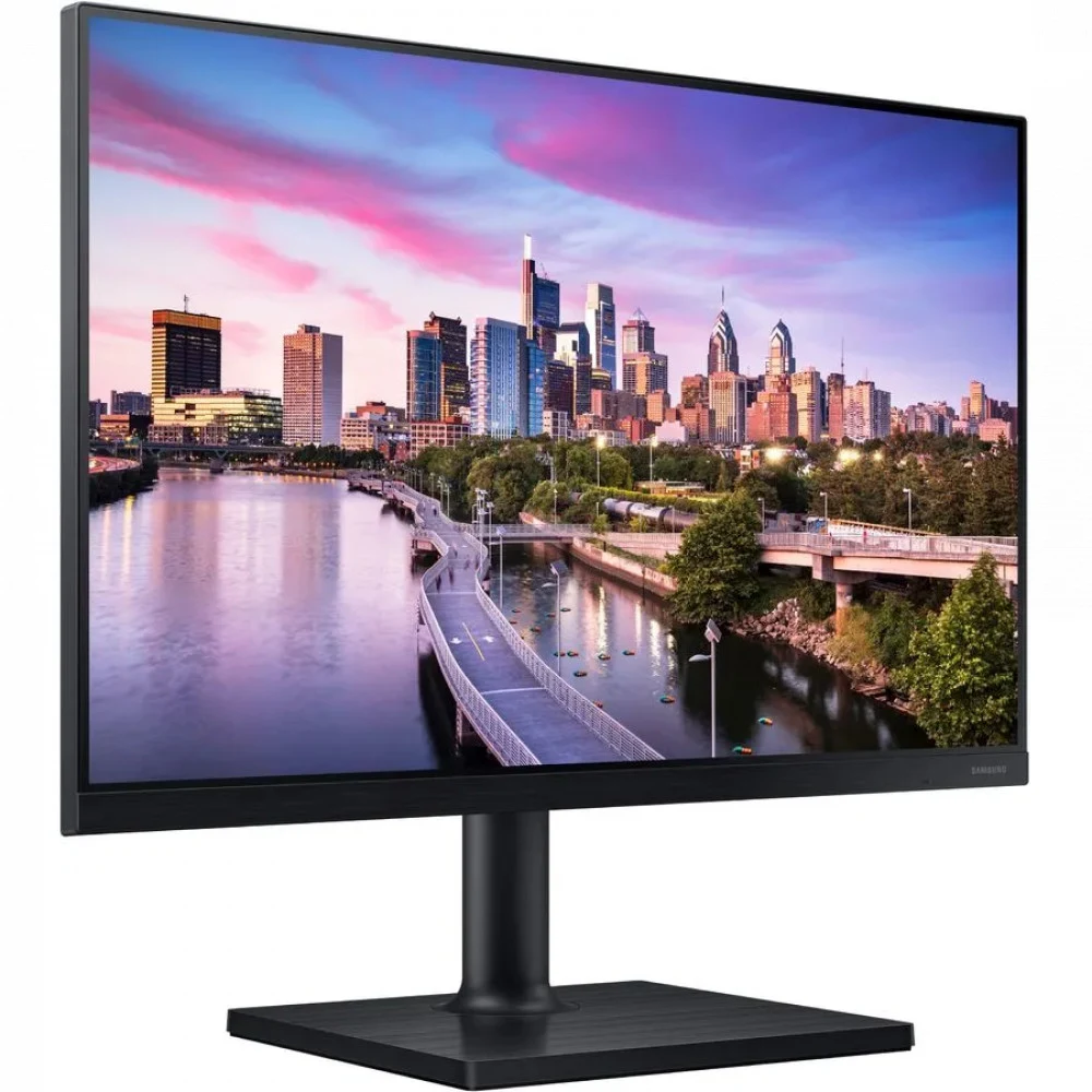 Монитор Samsung 24" F24T450GY черный IPS LED 16:10 DVI HDMI M/M матовая HAS Pivot 250cd 178гр/178гр 1920x1200 DisplayPort FHD USB 5.5кг (RUS)
